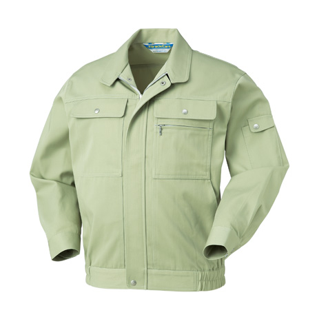 長袖ジャンパー【32001-KRO】 85.ミストグリーン