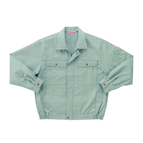 長袖ジャンパー【32002-KRO】 890.スモークグリーン