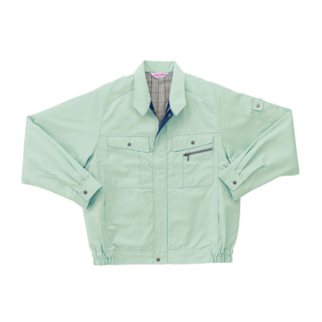 長袖ジャンパー【32002B-KRO】 89.ライトグリーン