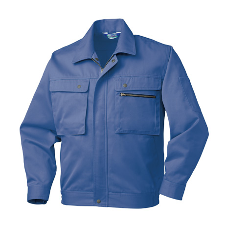 長袖ジャンパー（ファスナー）【32381-KRO】 78.パープル