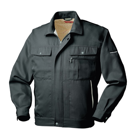 長袖ジャンパー【32518-KRO】 48.チャコールグレー