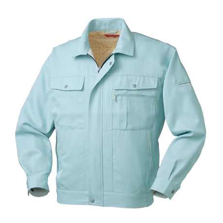 長袖ジャンパー【32518-KRO】 85.パウダーグリーン