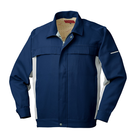 長袖ユニセックスジャンパー【32519-KRO】 11.ネイビー