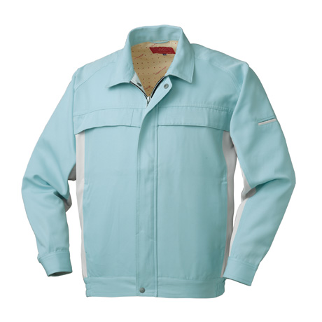 長袖ユニセックスジャンパー【32519-KRO】 85.パウダーグリーン