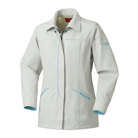 レディース長袖スモック【32520-KRO】 40.グレー