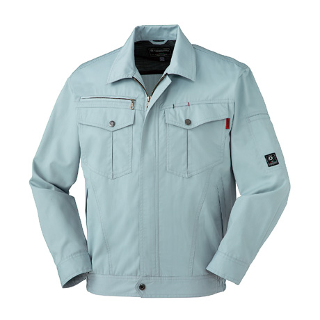 長袖ジャンパー【32594-KRO】 85.パウダーグリーン