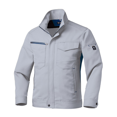 長袖ジャンパー【32667-KRO】 40.シルバー