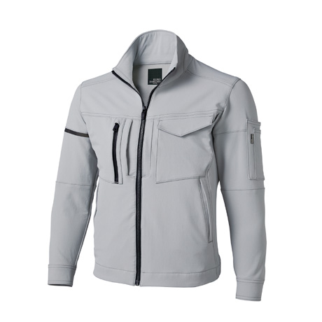 長袖ジャンパー【32673-KRO】 40.シルバー