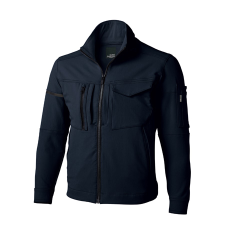 長袖ジャンパー【32673-KRO】 49.ブラック