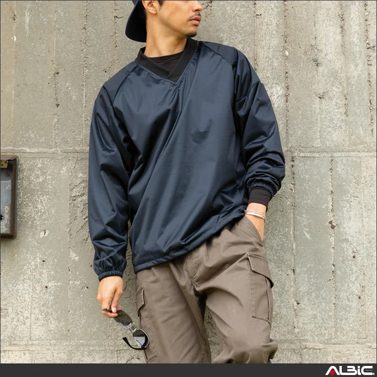 作業服 防風ストレッチ長袖Tシャツ 【32688-KRO】 商品写真