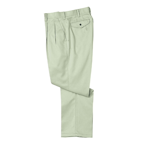 ツータックパンツ【331-NAH】 38.モスグリーン
