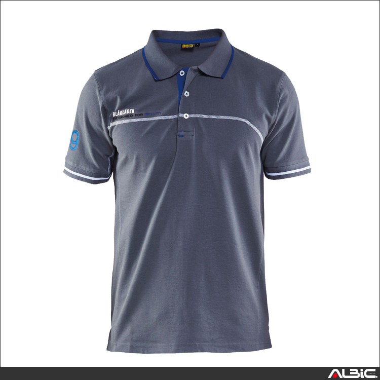 BLAKLADER　ブランドロゴ入りポロシャツ【3327-1050-BBO】 商品写真