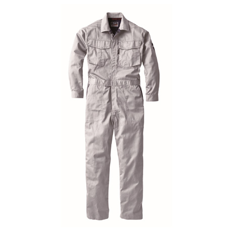 つなぎ服【34007-XEB】 22.シルバーグレー