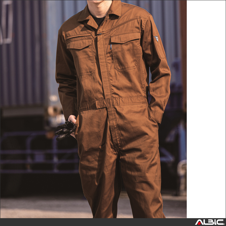 綿100％つなぎ服【34012-XEB】 商品写真