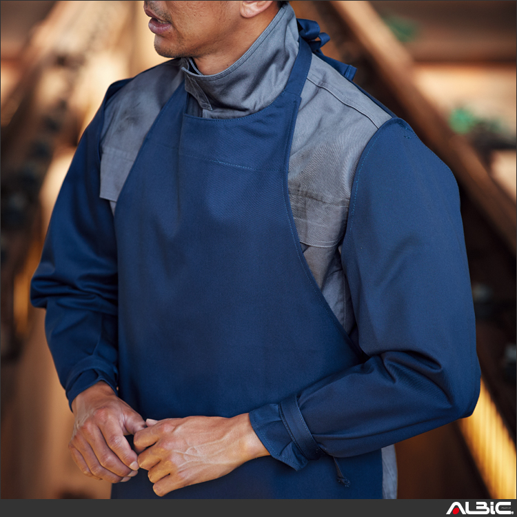 難燃エプロン【3505-ASC】 商品写真