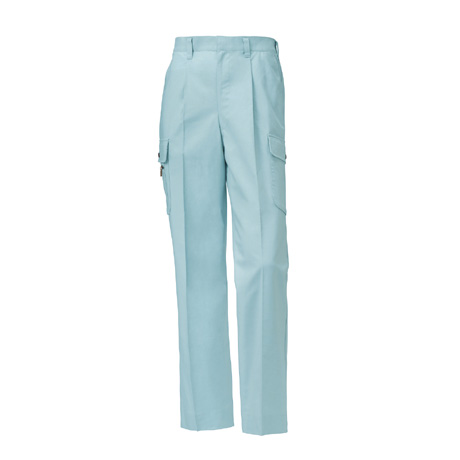 ミラクルケアカーゴパンツ(ワンタック)【35093-KRO】 15.パウダーブルー