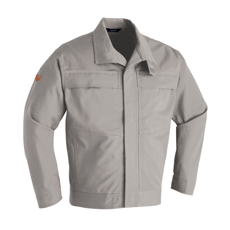 難燃ブルゾン（ボタンタイプ）【352-ASC】 8.ベージュ