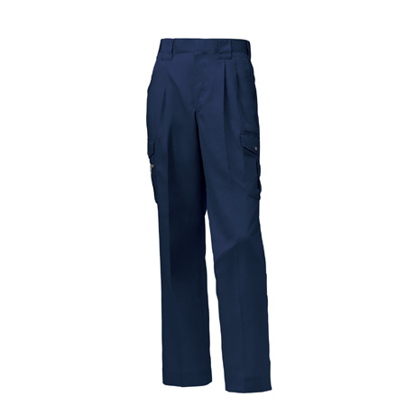 銀ナノ抗菌防臭加工ツータックレディースパンツ【35493-KRO】 11.ネイビー