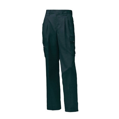 銀ナノ抗菌防臭加工ツータックレディースパンツ【35493-KRO】 48.スミクロ