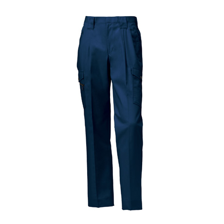 形状記憶カーゴパンツ（ツータック）【35580-KRO】 11.ネイビー