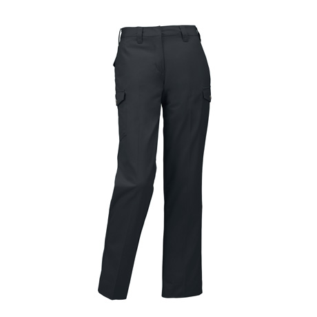 レディースカーゴパンツ（ノータック）【355941-KRO】 47.スミクロ