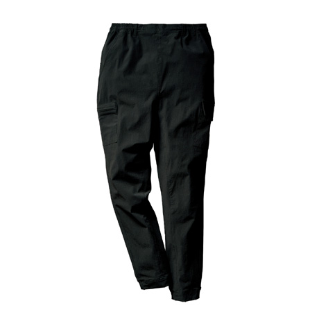 軽量ストレッチカーゴパンツ【35681-KRO】 49.ブラック