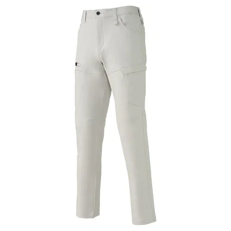 作業服 ノータックカーゴパンツ シルバー 【35689-KRO】 