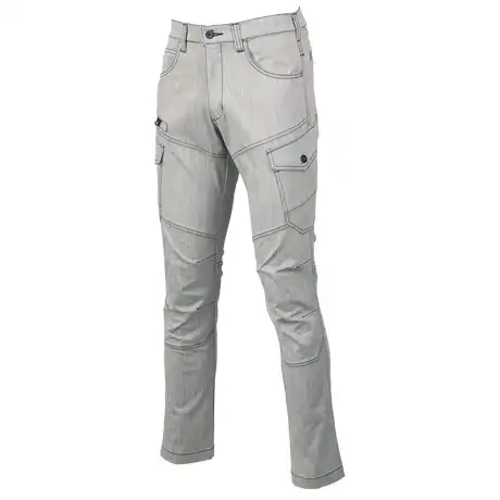 作業服 ノータックカーゴパンツ グレー 【35907-KRO】 