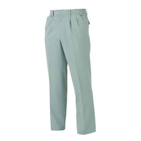 シャーリングツータックパンツ【3642-BBO】 23.アースグリーン