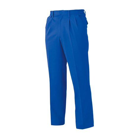 シャーリングツータックパンツ【3642-BBO】 53.ロイヤルブルー