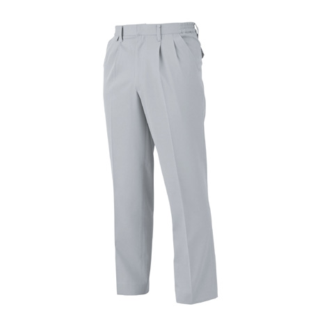 シャーリングツータックパンツ【3642-BBO】 61.シルバーグレー