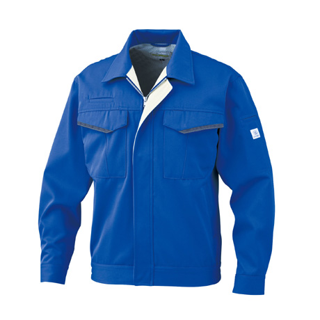 反射蘇材付ジャケット【3646-BBO】 53.ロイヤルブルー×イエロー