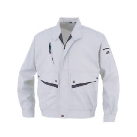 KANSAI吸汗速乾長袖ブルゾン【40012-OKH】 C2.グレー