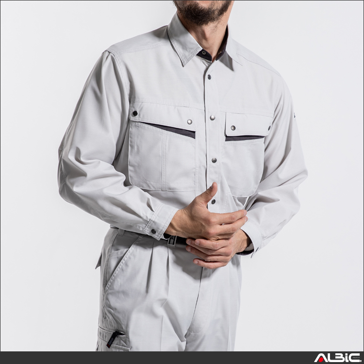 KANSAI吸汗速乾長袖シャツ【40034-OKH】 商品写真