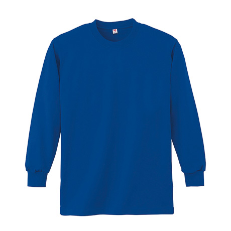 長袖Tシャツ（ポケット付）【4022-ALT】 8.R ブルー