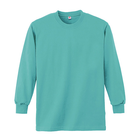 長袖Tシャツ（ポケット付）【4022-ALT】 35.エメグリーン