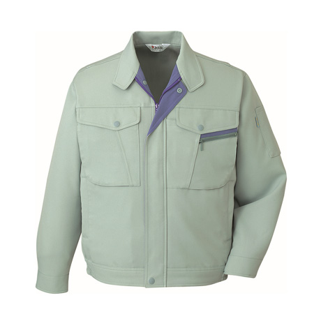 ストレッチ長袖ブルゾン【40400-JIC】 C104.スプレーグリーン