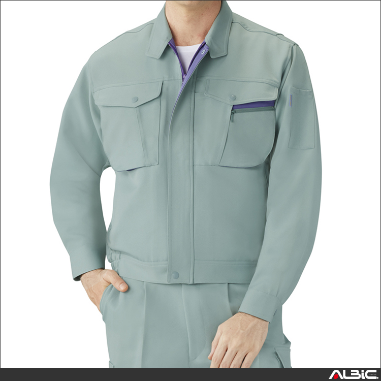 ストレッチ長袖ブルゾン【40400-JIC】 商品写真