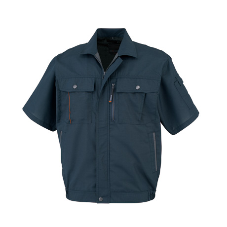 KANSAI帯電防止長袖ブルゾン【40401-OKH】 C1.ネイビー