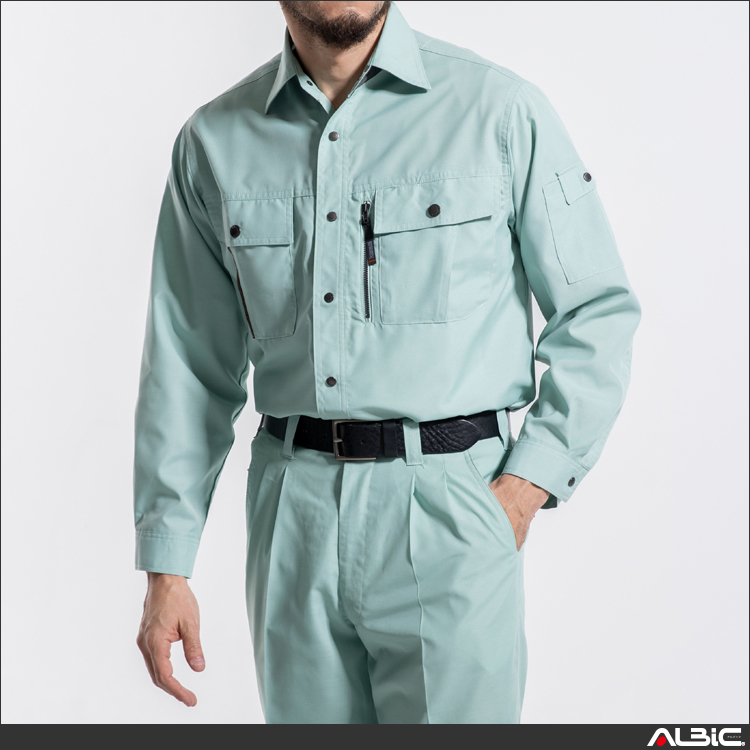 KANSAI帯電防止長袖シャツ【40404-OKH】 商品写真