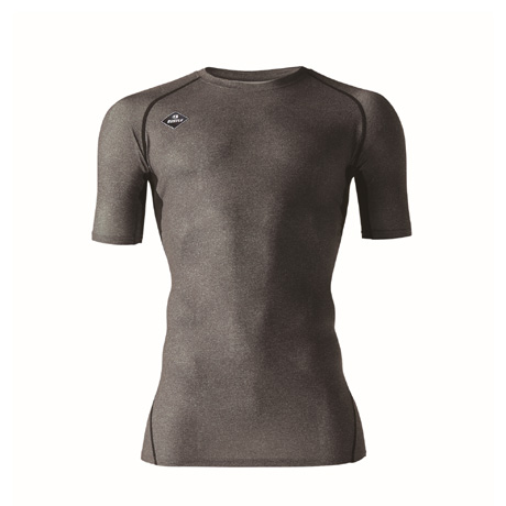 半袖エアーフィット【4071-BAT】 52.バーク(杢)