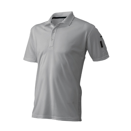 ベンチレーション半袖ポロシャツ【41015-ATK】 07.グレー