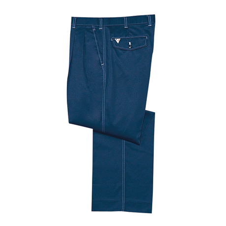 吸湿発熱ツータックパンツ【41401-JIC】 C011.ネービー