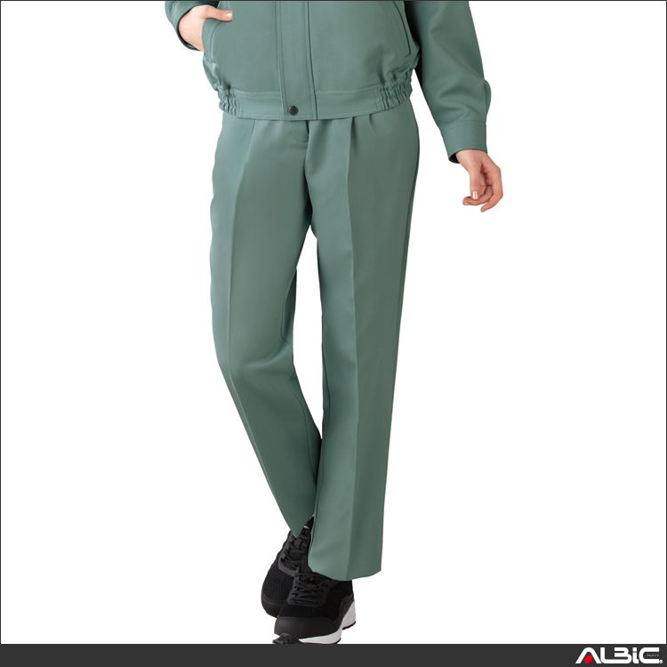 エコレディースツータックパンツ【41906-JIC】 商品写真