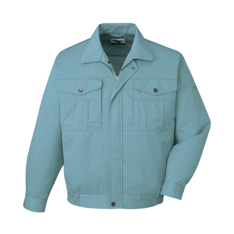 帯電防止エコブルゾン【42100-JIC】 C082.ミストブルー