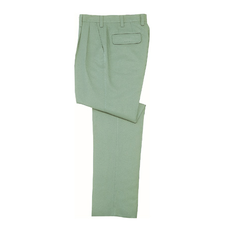 撥水加工ツータックパンツ【42501-JIC】 C104.スプレーグリーン
