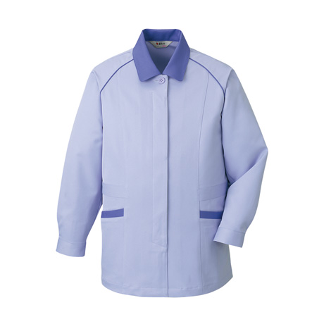 ストレッチエコ制電スモック【42805-JIC】 C083.ラベンダー