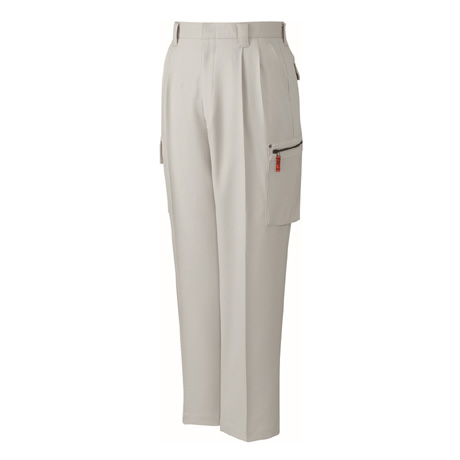 抗菌防臭ストレッチツータックカーゴパンツ【43502-JIC】 C117.アッシュ