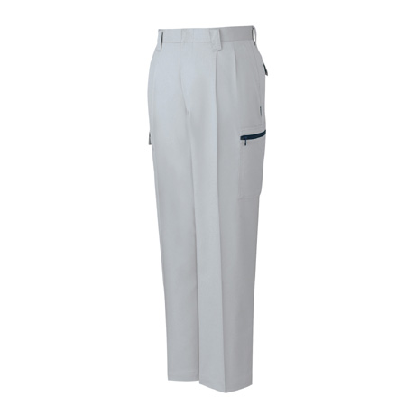 ストレッチエコ5バリューツータックカーゴパンツ【43802-JIC】 C036.シルバー