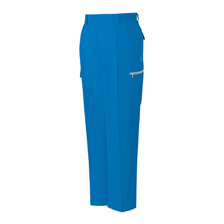 ストレッチエコ5バリューツータックカーゴパンツ【43802-JIC】 C080.ロイヤルブルー